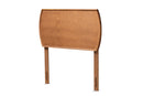 Bethany Ash Walnut Twin Size Headboard Baxton