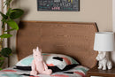 Bethany Ash Walnut Twin Size Headboard Baxton