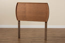 Bethany Ash Walnut Twin Size Headboard Baxton