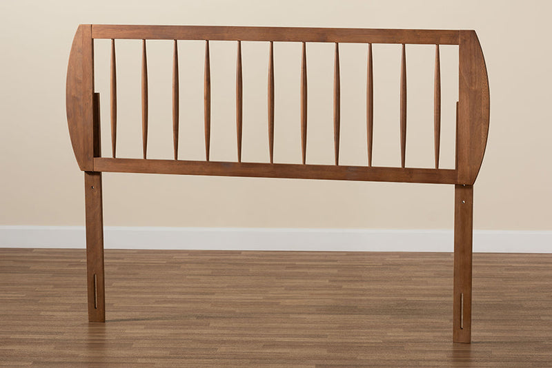 Jaiana Ash Walnut King Size Headboard Baxton