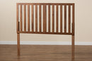 Toveli Ash Walnut King Size Headboard Baxton
