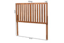 Toveli Ash Walnut King Size Headboard Baxton