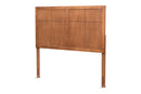 Nagoya and Rustic Ash Walnut Queen Size Headboard Baxton