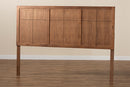 Nagoya and Rustic Ash Walnut King Size Headboard Baxton