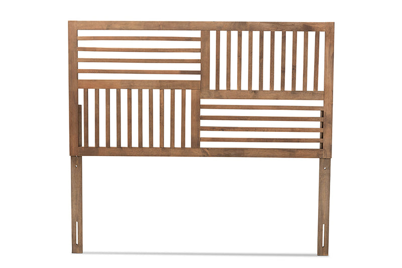 Casol Ash Walnut King Size Headboard Baxton