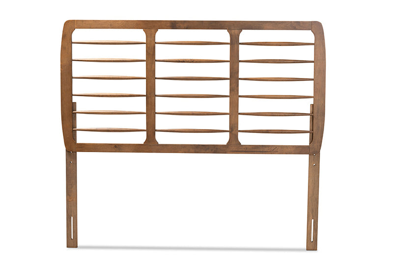 Dalston Ash Walnut Queen Size Headboard Baxton