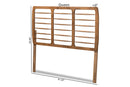 Dalston Ash Walnut Queen Size Headboard Baxton
