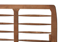 Juvita Ash Walnut King Size Platform Bed Baxton
