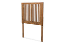 Estelle Ash Walnut Twin Size Headboard Baxton
