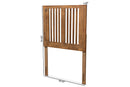 Estelle Ash Walnut Twin Size Headboard Baxton