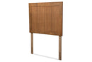 Melody Ash Walnut Twin Size Headboard Baxton