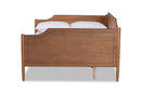 Ansa Walnut Brown Full Size Daybed Baxton