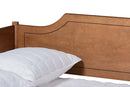 Ansa Walnut Brown Full Size Daybed Baxton