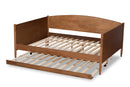 Veruca Ash Walnut Full Size Daybed w/Trundle Baxton