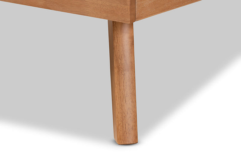 Kasia Brown Twin Size Platform Bed Baxton