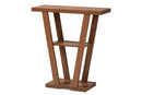 Kioshi Walnut Brown Console Table Baxton