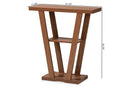 Kioshi Walnut Brown Console Table Baxton