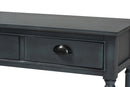 Thea Gray 3-Drawer Entryway Console Table Baxton