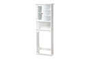 Jona White Over the Toilet Bathroom Storage Cabinet Baxton
