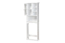Jona White Over the Toilet Bathroom Storage Cabinet Baxton