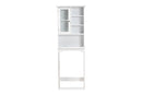Jona White Over the Toilet Bathroom Storage Cabinet Baxton