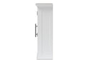 Melanie White 2-Door Bathroom Wall Storage Cabinet Baxton