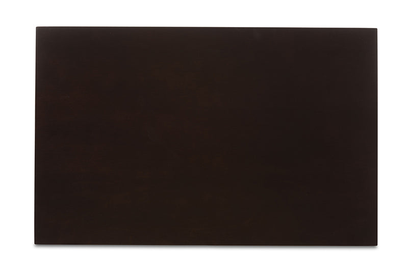 Kim Modern and Contemporary Two-Tone Dark Brown and Walnut Brown Finished Wood 5-Piece Dining Set