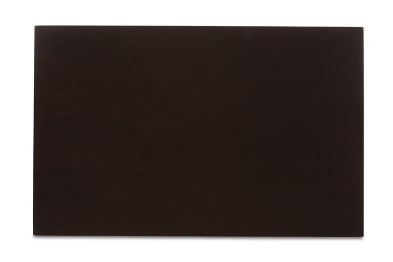 Cora Dark Brown 5-Piece Dining Set Baxton