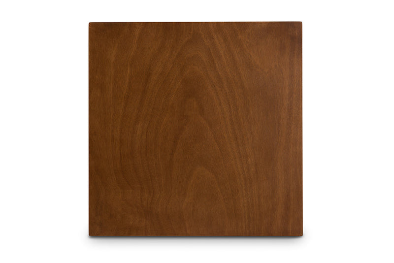 Iden Walnut Brown 5-Piece Pub Set Baxton