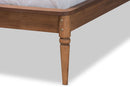 Janette Walnut Brown Full Size Bed Baxton