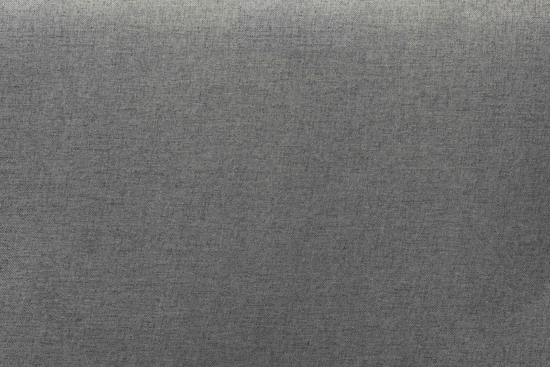 Asta Dark Gray Fabric Walnut Brown Twin Size Platform Bed Baxton