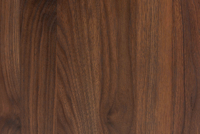 Leryn Mid-Century Modern Walnut Brown Finished Wood Storage Cabinet