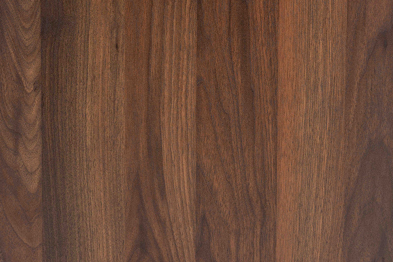 Leryn Walnut Brown 2-Drawer Nightstand Baxton