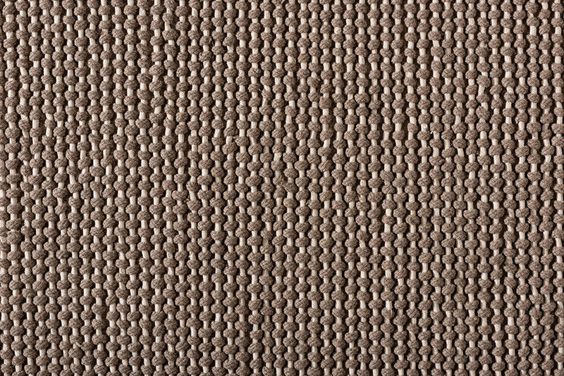 Vita Modern and Contemporary Brown Handwoven Wool Dori Blend Area Rug