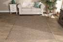 Vita Brown Handwoven Wool Dori Blend Area Rug Baxton