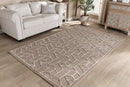 Anaya Sand Hand-Tufted Wool Blend Area Rug Baxton