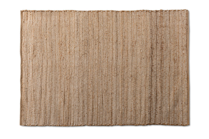 Rayna Natural Handwoven Hemp Blend Area Rug Baxton