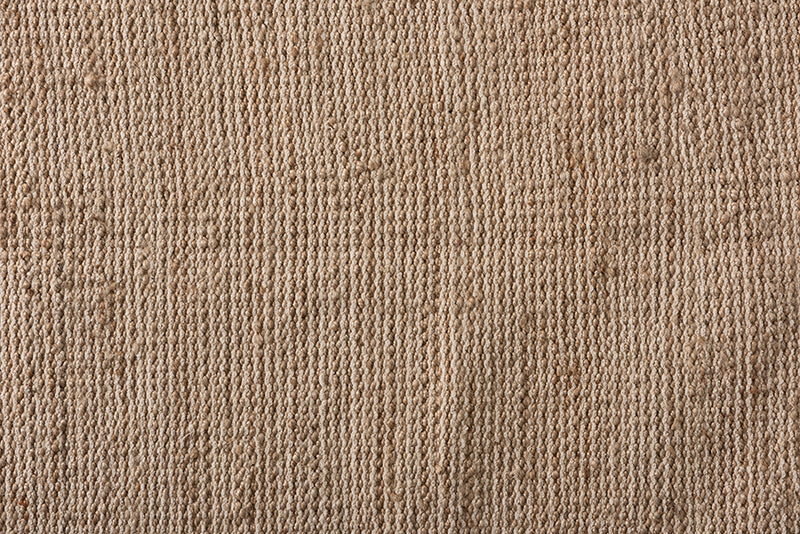 Cronin Modern and Contemporary Natural Brown Handwoven Hemp Blend Area Rug