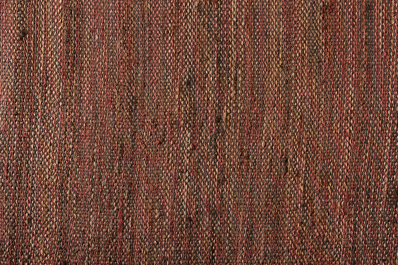 Rianne Modern and Contemporary Rust Handwoven Hemp Area Rug