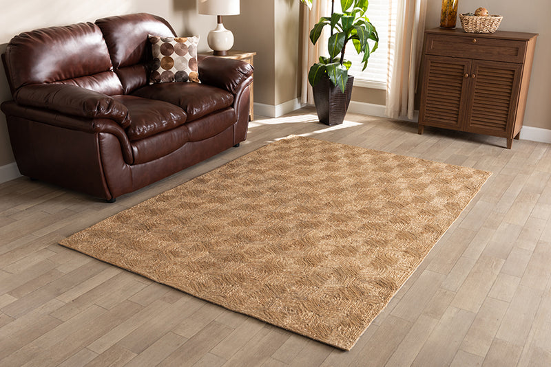 Andre Modern and Contemporary Handwoven Hemp Area Rug