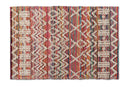 Frida Multi-Colored Handwoven Fabric Blend Area Rug Baxton