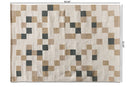 Hale Ivory and Gray Handwoven PET Yarn Area Rug Baxton