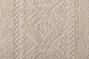 Madison Ivory Hand-Tufted Wool Area Rug Baxton
