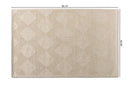 Jameson Ivory Hand-Tufted Wool Area Rug Baxton