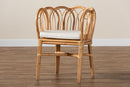 Graham Natural Finished Rattan Dining Chair Baxton