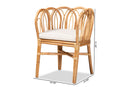 Graham Natural Finished Rattan Dining Chair Baxton