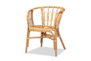 Haversham Natural Finished Rattan Dining Chair Baxton