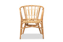 Haversham Natural Finished Rattan Dining Chair Baxton