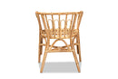 Haversham Natural Finished Rattan Dining Chair Baxton