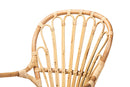 Dannell Natural Finished Rattan Dining Chair Baxton
